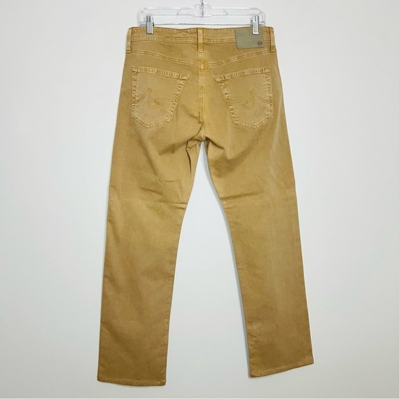 Adriano Goldschmied AG Khaki The Graduate Tailored Jeans 30W - Picture 6 of 7